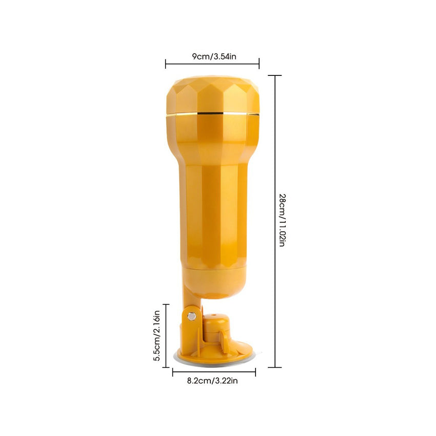 Rechargeable Vibrating Masturbator — view 2