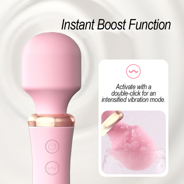 Heated Silicone Vibrator for Women, ABS Material, 10 Vibration Modes, Quiet Design — view 4