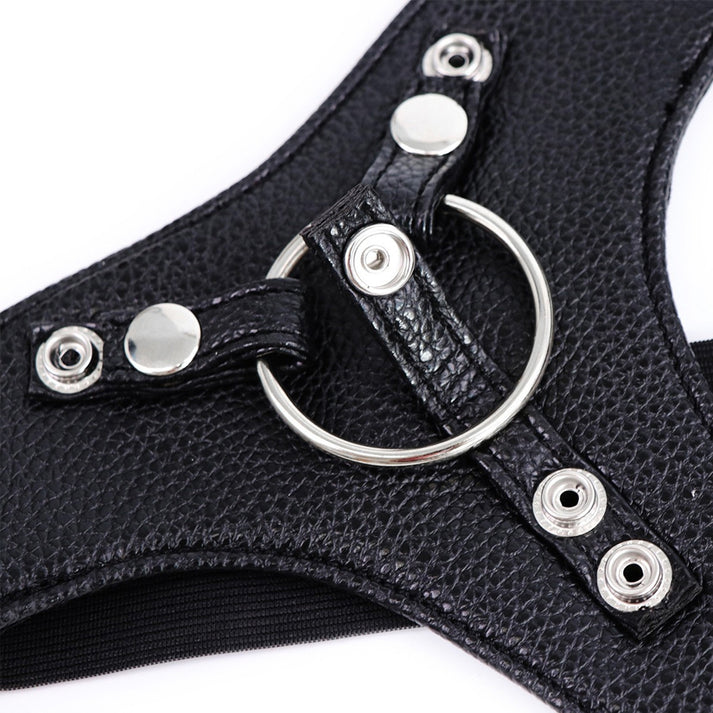 Adjustable Strap-On Harness with O-Rings — view 4