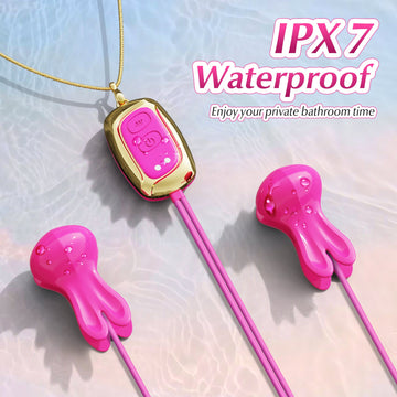 APP - Controlled Rabbit Necklace Nipple Clamps | SM - product image