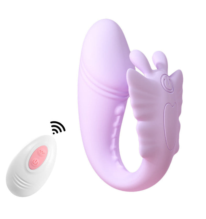 Remote Control Silent Waterproof Wearable Butterfly Vibrator, Female Clitoral Stimulator — view 2