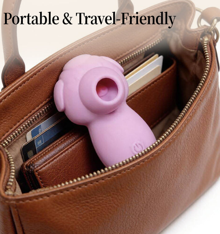 Intimate Suction & Vibration Toy with Dual-Mode Insertable Stimulation — view 6