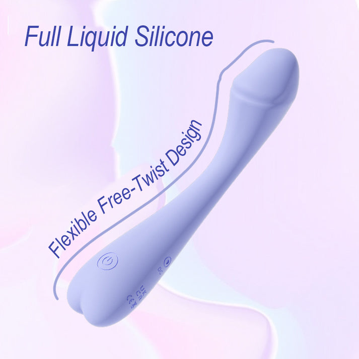 Liquid Silicone Vibrator for Women — 10 Adjustable Vibration Modes — view 6