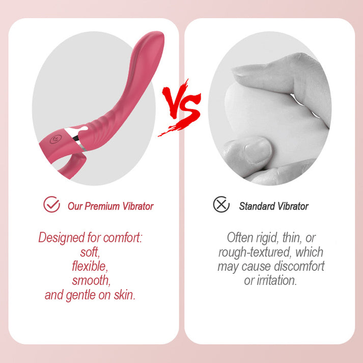 IXP6 Waterproof 10-Speed Vibrator, Soft Skin-Friendly Intimate Device — view 2