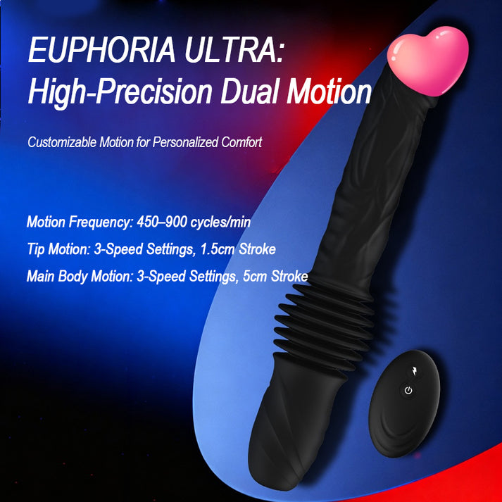 CHISA Dual‑Stroke Dual Action Vibrator with Wireless Remote Control — view 5