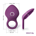 Men Single Cock Ringsvibrator Generation 2,black - detail view