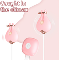 New Breast Massage Female Charging Vibrating Nipple Clip - alternate view