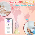 APP & Remote Control Vibrating Anal Plug | 10 Modes | - detail view