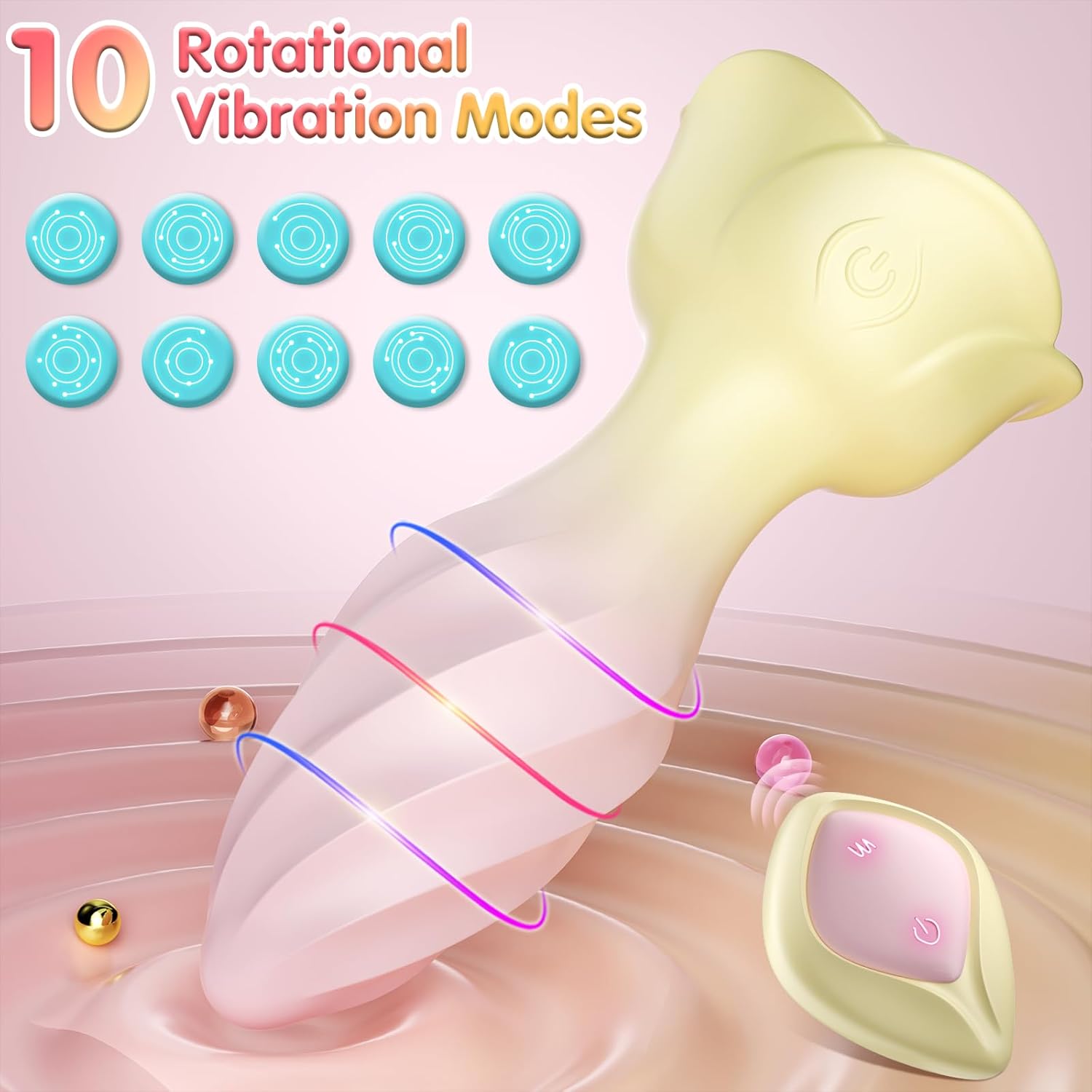 APP & Remote Control Vibrating Anal Plug | 10 Modes | - product image