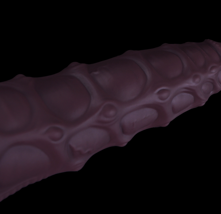 Oversized extra-thick silicone Seahorse shaped Dildo Anal Dildo — view 5