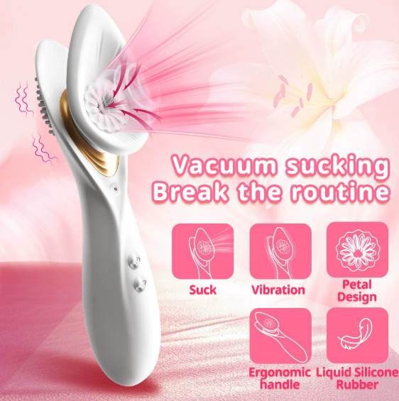 Vacuum sucking vibrator — view 4
