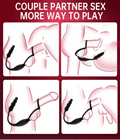 ARCHIE4| Vibrating and Thrusting Anal Plug - additional view