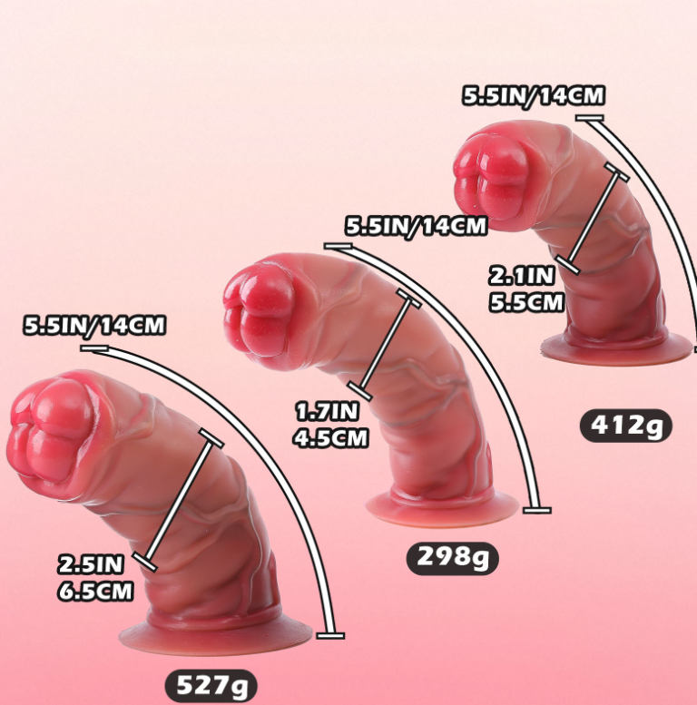 extremely large, short and thick Anal Dildos — view 2