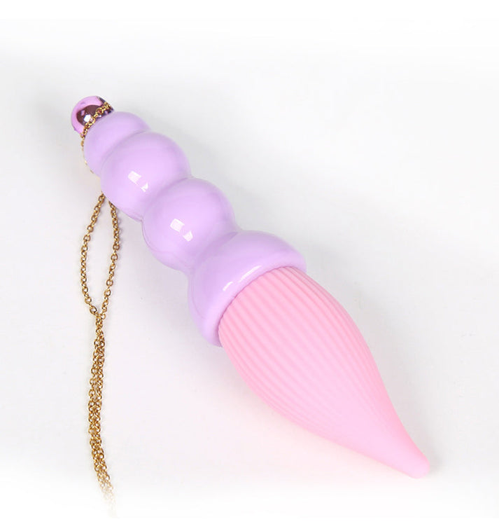 Wearable Pendant Egg Vibrator, Mini Discreet Massager for Female Pleasure — view 3