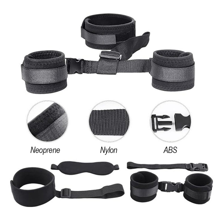 Adjustable Leather Restraint Cuffs — view 6