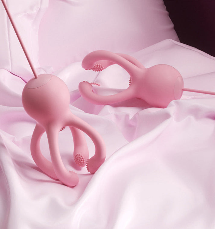 Octopus Breast Vibrator, Female Chest & Nipple Stimulation Massager — view 8