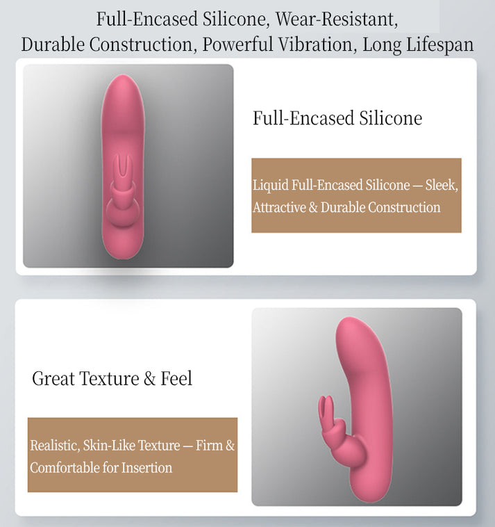 Silicone Powerful Vibrator, Made with Liquid Silicone, 3 Speeds + 7 Vibration Patterns — view 7