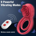 Multi Functional Double Penis Cock Rings with Remote - alternate gallery view