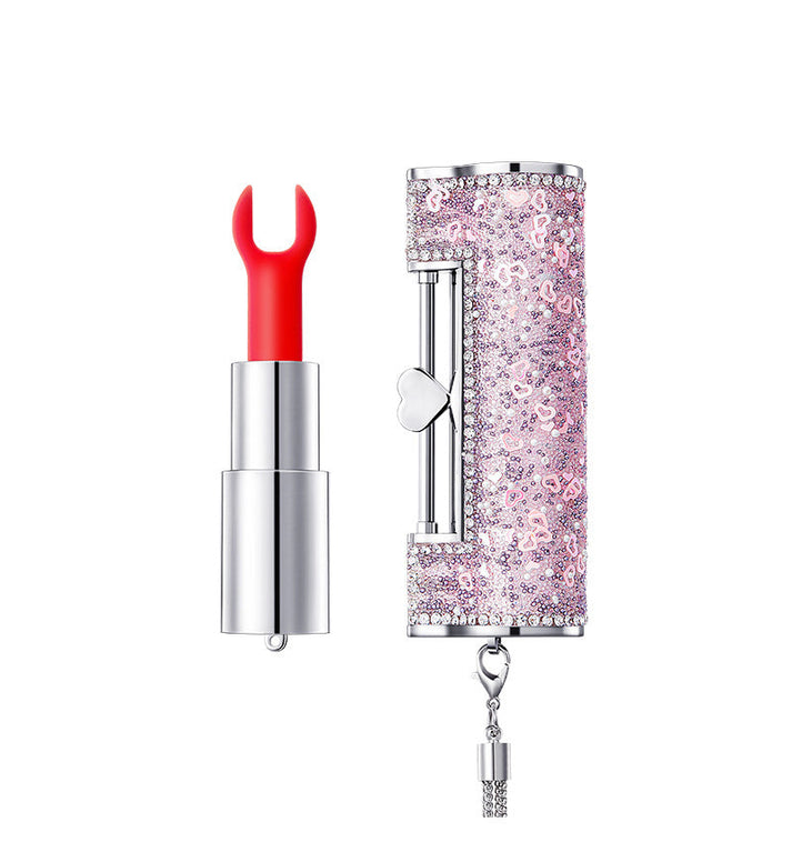 Classic Lipstick Vibrator, 10 Vibration Modes male masturbator — view 2