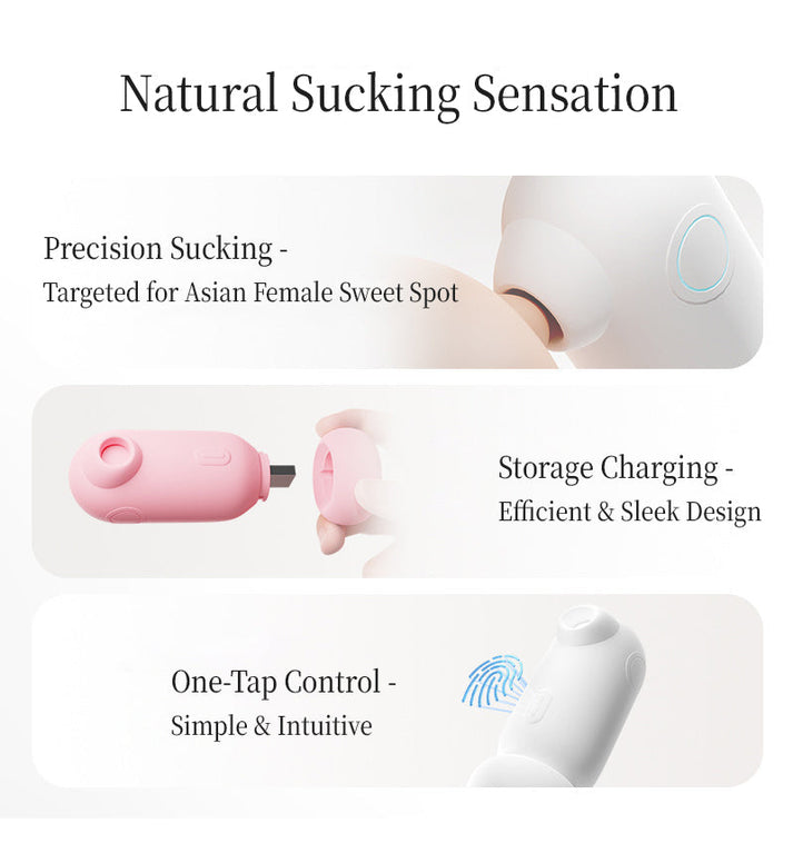 Yuanqi Bird 2nd Gen Clitoral Suction Vibrator, Rechargeable Waterproof Mini Egg for Women — view 6