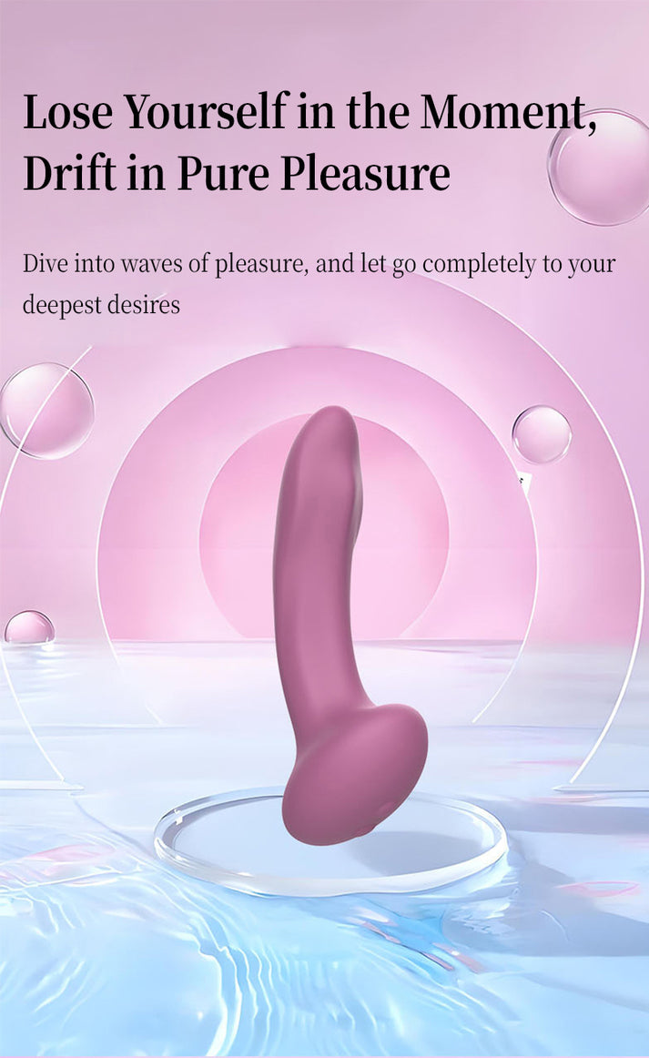 Realistic Silicone Vibrator with Suction Cup Base, Soft Skin-like Texture, Manual Control — view 7