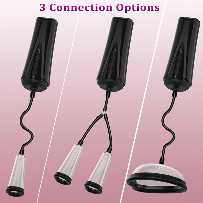 Electric Suction Massager with ABS+PP Construction, 6 Suction Modes — view 2