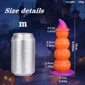SM Halloween Pumpkin - Shaped Luminous Dildo - detail view