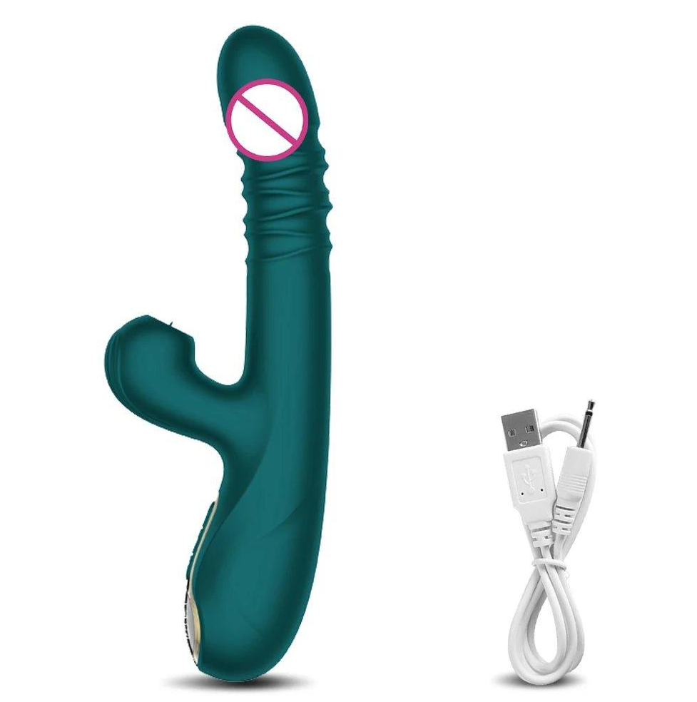 Thrusting Pushing Vibrator - extra detail view