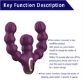 Pull Bead Stick Two - End Vvibrating Massage - extra detail view