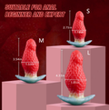 Strawberry - Shaped Multiple Sizes Anal Plug - alternate view
