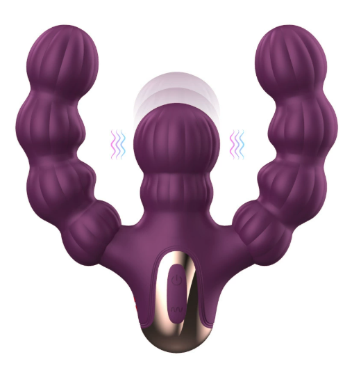 Pull bead stick Two-end vvibrating massage — view 3
