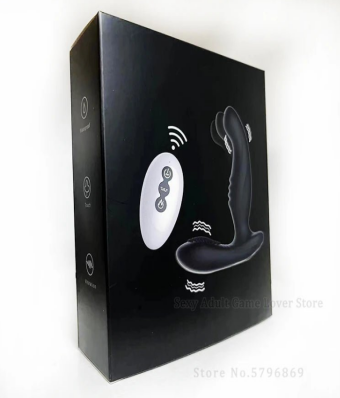 Male Prostate Massager Tickle Anal Vibrator - detail view