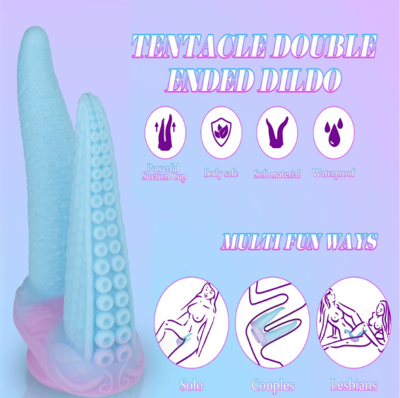 Two Suction Cup - Shaped Dildo of SM - alternate view