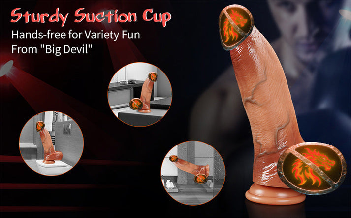 Super soft meat realistic silicone dildos — view 5