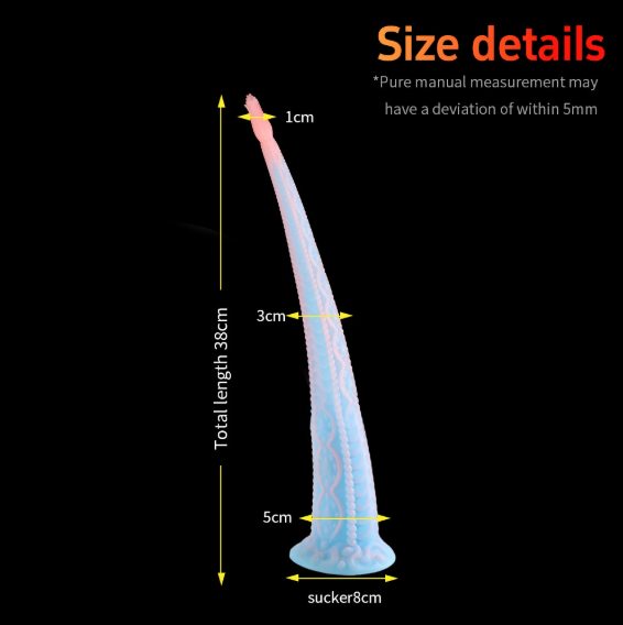 Giant rose special-shaped octopus dildo anal plug