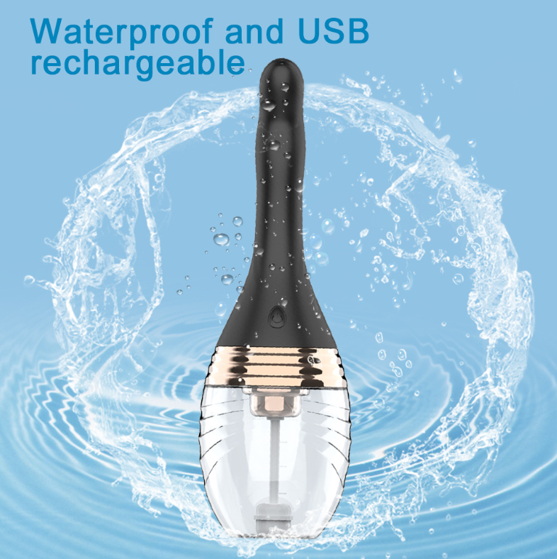 Electric Water Spray Vibrating Enema for Anal - additional view