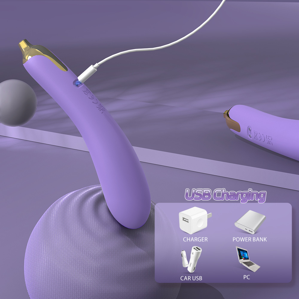 New Type of Vibration Stick Masturbator with a Design - detail view