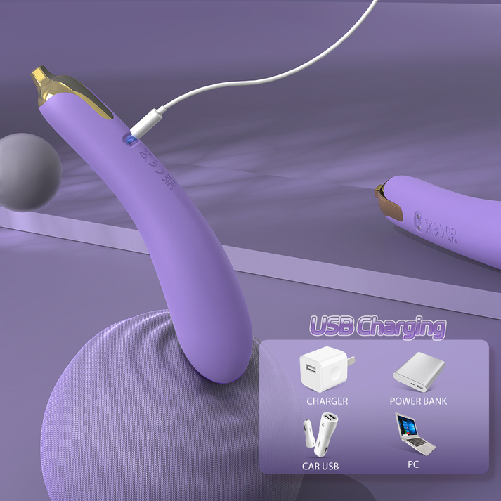New Type of Vibration Stick Masturbator with a Design - detail view
