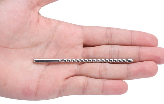 SM Beginner's urethral dilation Male urethral punishment — view 7