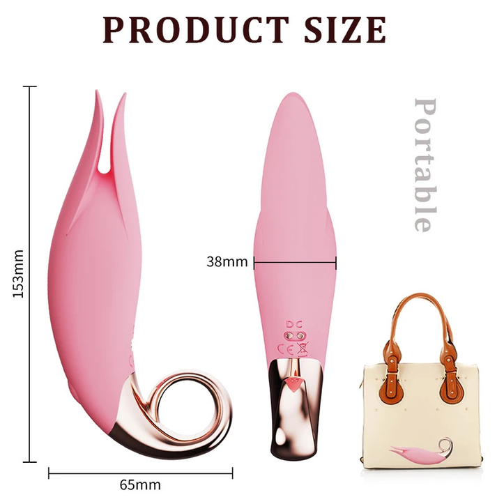 Handheld Multi - Frequency Compact Clitoral Vibrators - gallery image