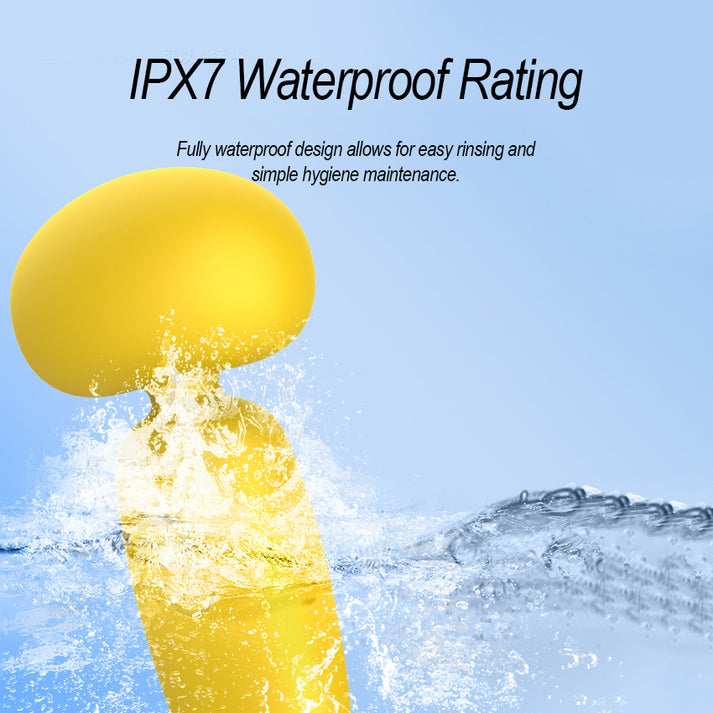 Cute Waterproof Silicone Vibrator-10 Vibration Modes, Quiet Operation — view 3