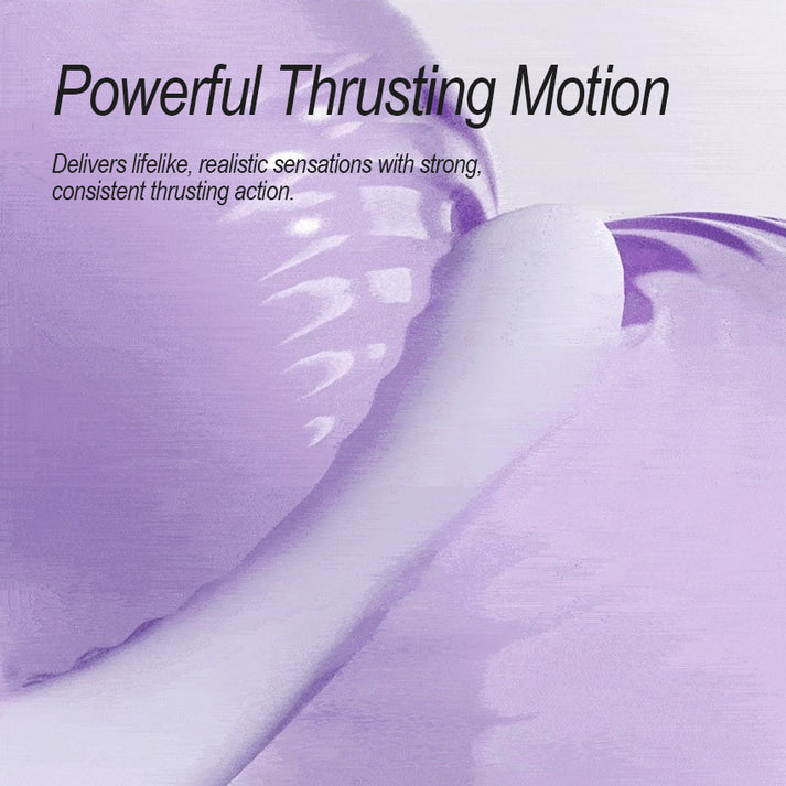 Smart App-Controlled Thrusting & Warming Vibrator — view 6