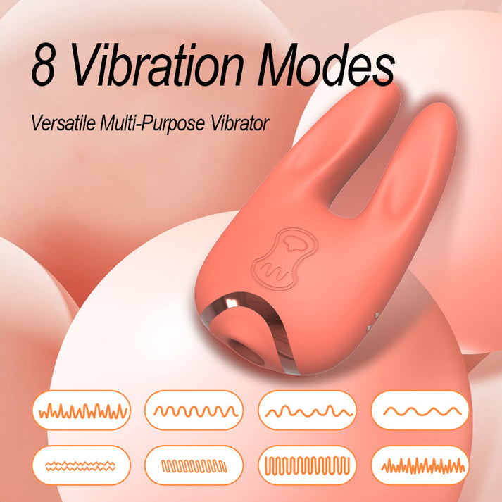 Versatile Rechargeable Vibrator with Multiple Vibration, Pulsing & Suction Modes-Adult Novelty Toy — view 8