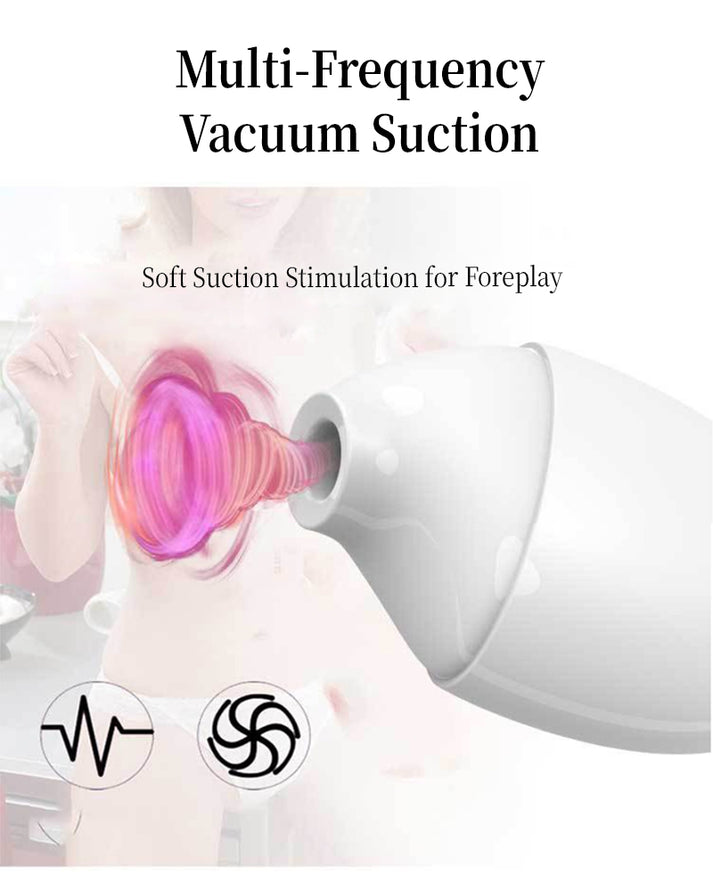 Pebble Teaser Egg, USB Direct-Charge Suction Vibrating Egg, Waterproof Female Vibrator & Nipple Massager — view 5