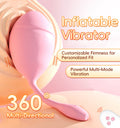 Wearable Remote - Controlled Vibrator with Inflatable - product detail image