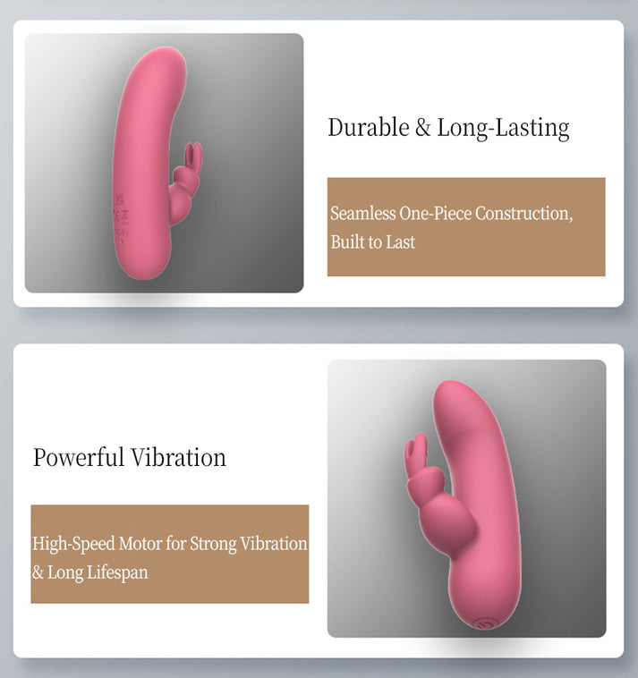 Silicone Powerful Vibrator, Made with Liquid Silicone, 3 Speeds + 7 Vibration Patterns — view 8