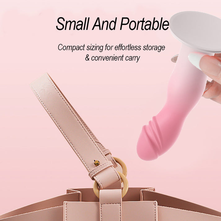 Gradient Tone Liquid Silicone Vibrator, Slim Compact Build with Daily Waterproof Structure — view 4