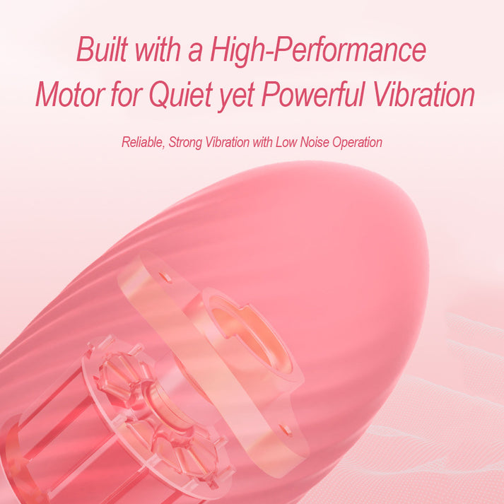 9-Speed Waterproof Silicone Vibrator for Personal Wellness — view 5