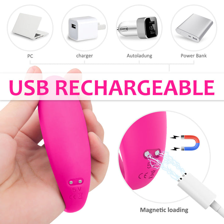 Female Compact Wearable Vibrator Wireless Masturbator - alternate gallery view