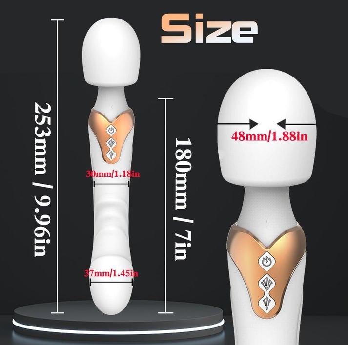 1sttoy G-Spot Double Head Dildo Vibrator — view 7